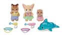 Sylvanian Families 3 prijatelji iz vrtca v bazenu