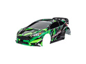 Carrocería Traxxas Ford Fiesta ST Rally VXL verde
