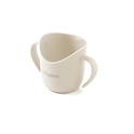 BABYONO Ergonomična skodelica z ročaji 120 ml beige 6m+