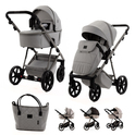 ADAMEX Kombikinderwagen Delta Natura Moon