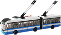 CITY SERVICE CAR - 1:16 Съчленен тролейбус - син на инерция със звуци