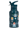 A Little Lovely Company - Edelstahl-Trinkflasche, 350 ml - Roboter