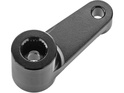 Maneta servo Arrma 25T aluminiu negru