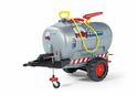 Rollytoys Rolly tanker avec pompe et pulvérisateur 1 essieu - argenté