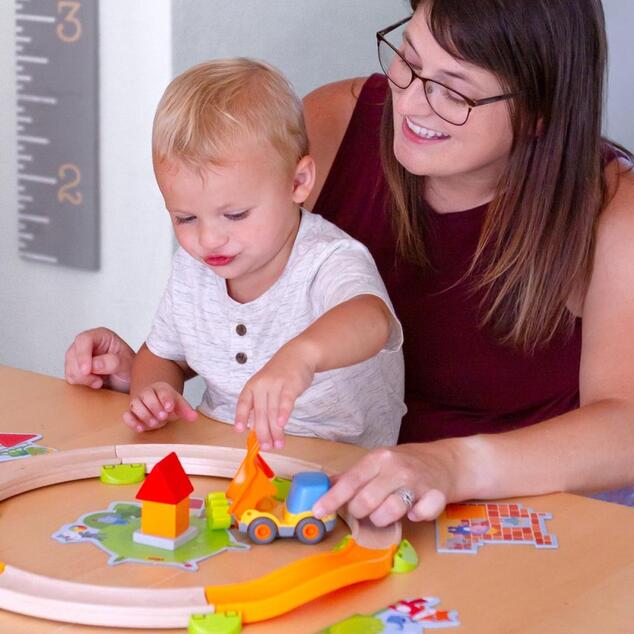 Haba Meine ersten Spiele für Kinder Auf der Baustelle ab 2 Jahren