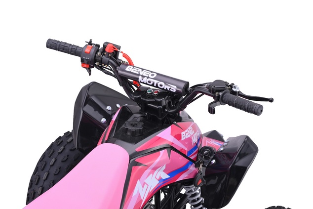 Benzínová štvorkolka pre deti Beneo Motors ZXT ružová - 125cm3