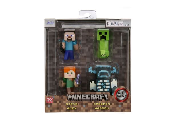 Minecraft figúrky 2,5'' sada 4 ks