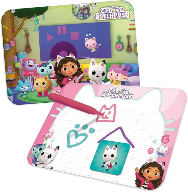 Gabby's dollhouse stolík s edu-hrami