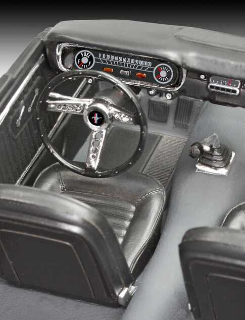 ModelSet auto 67065 - 1965 Ford Mustang 2+2 Fastback (1:24)