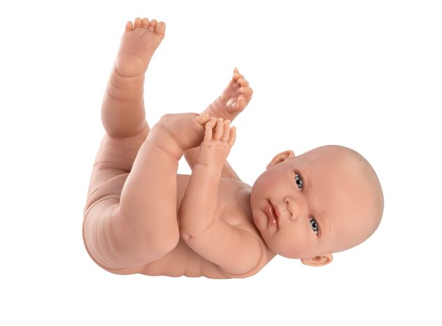 Llorens 84302 NEW BORN DIEVČATKO- realistické bábätko s celovinylovým telom - 43 cm