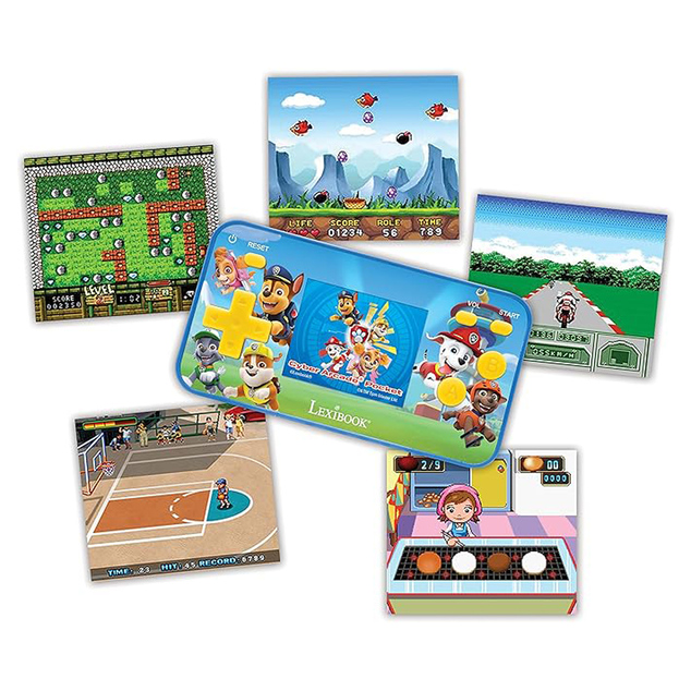 Lexibook Herná konzola Cyber Arcade Pocket 1,8" Labková patrola
