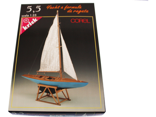 COREL SI 5.5m plachetnica 1:25 kit