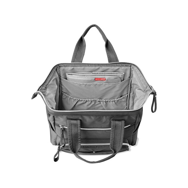 SKIP HOP Wickeltasche / Rucksack Mainframe Charcoal