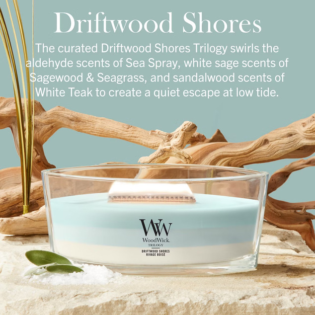 WW Trilogy Kerze Boot Driftwood Shores