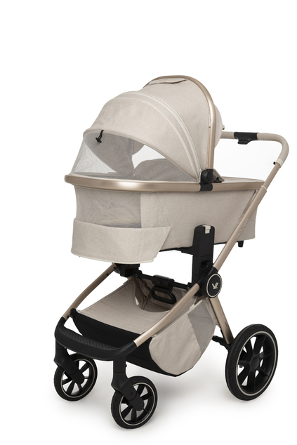 MUUVO Kombi-Kinderwagen Quick Boho Beige Set 2-in-1