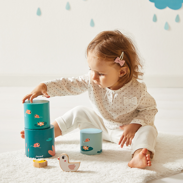 Janod Box Stimulácia zmyslového vnímania u detí od 12 mesiacov