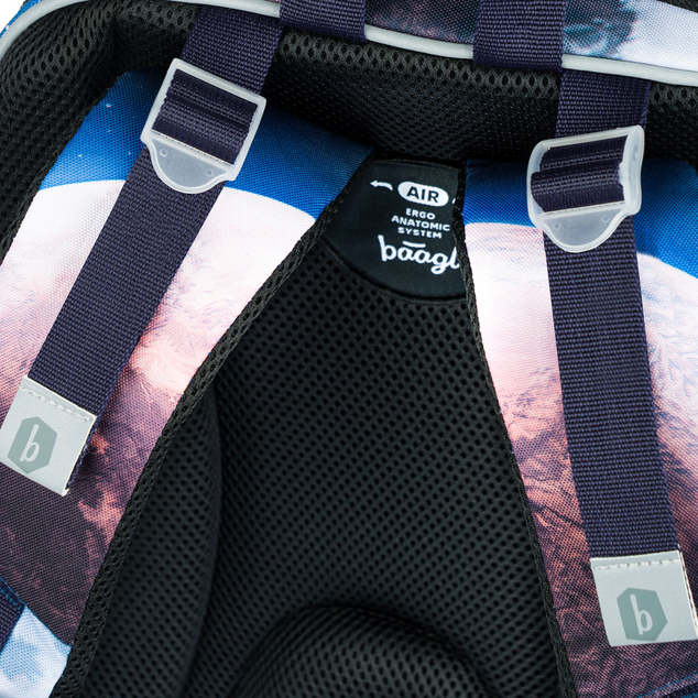BAAGL SADA 3 Shelly Space Shuttle: Rucksack, Federmäppchen, Tasche
