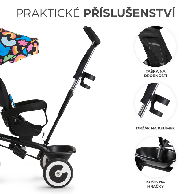KINDERKRAFT Dreirad Aston Happy Shapes