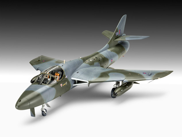 Plastic ModelKit aereo 03786 - Hawker Hunter T.7/T.7A (1:32)