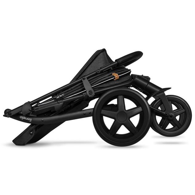 Lionelo Kočík športový Annet Plus Black Carbon