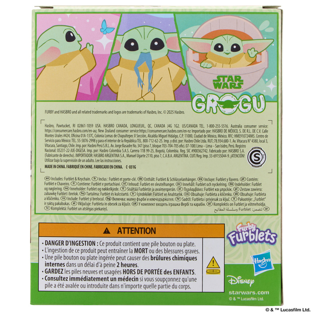 HASBRO - Furby Furblet STAR WARS GROGU
