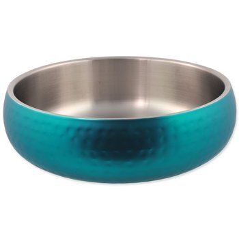 Miska Dog Fantasy s dvojitou stenou tyrkysová 22cm, 2100ml