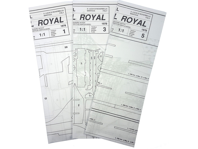 Mantua Model Le Soleil Royal 1:77 kit
