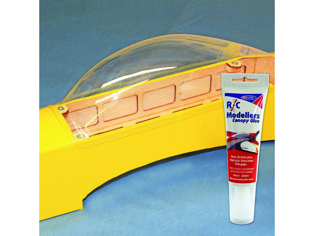 RC Modeller's lepidlo na kabíny, drevo, plasty v tube 80ml