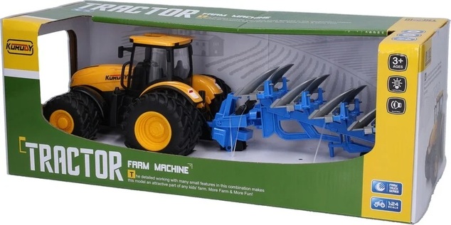 Traktor s príslušenstvom a efektmi
