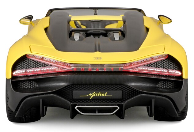 Bburago 1:18 TOP - Bugatti Mistral - Yellow