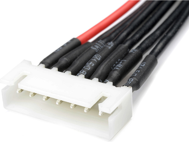 Balančný kábel 6S-XH samec 22AWG 10cm