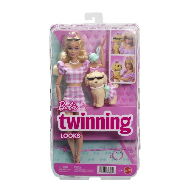 Mattel Barbie Twinning Looks Štýl pre dvoch - Mašľa