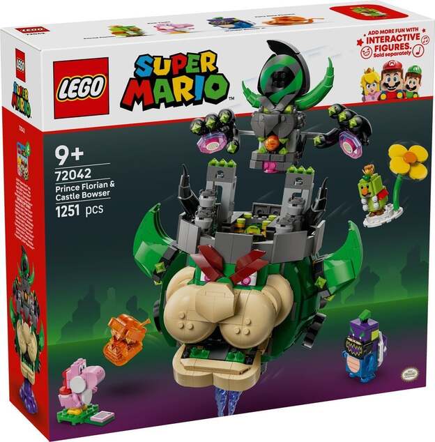 LEGO® Super Mario 72042 Prinz Florian und Schloss Bowser