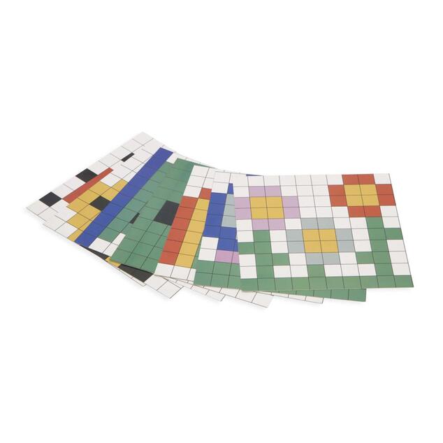 Janod Didattico Gioco educativo simmetria e codifica Mosaico in legno