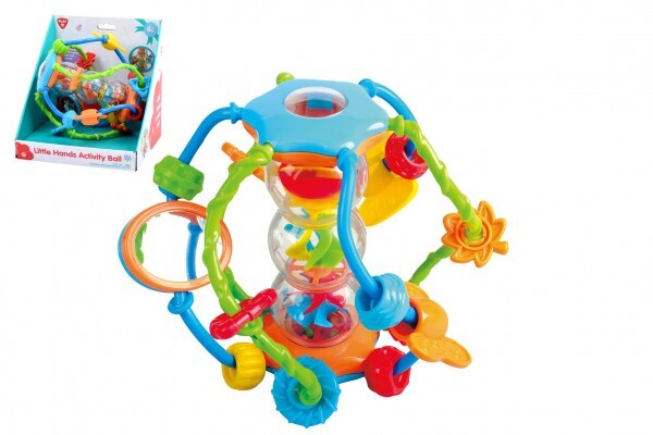 Sonaglio/palla educativa in plastica 15cm