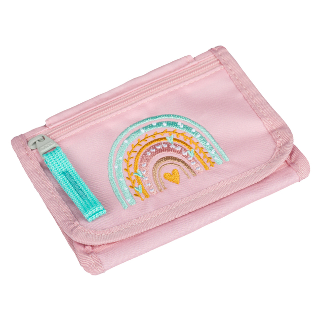 BAAGL Halsbrieftasche Regenbogen Pink
