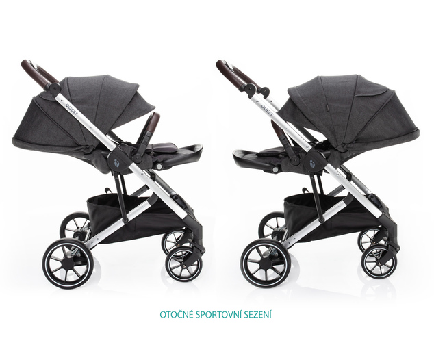 Kočík Quest, Vulcan Black/Silver
