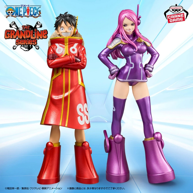 Bandai One Piece Dxf-The Grandline Series-Monkey D.Luffy &amp; Jewelry Bonney(B:Jewelry Bo