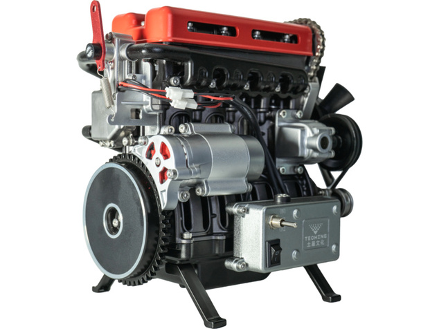 Teching štvorvalcový motor preplňovaný
