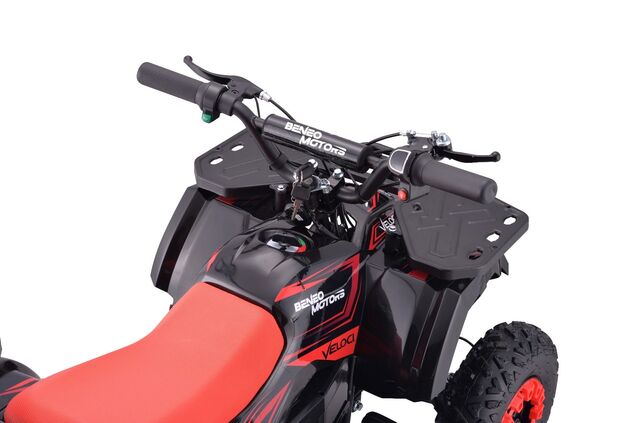 Elektrická štvorkolka pre deti Beneo Motors Veloci červená - 800W