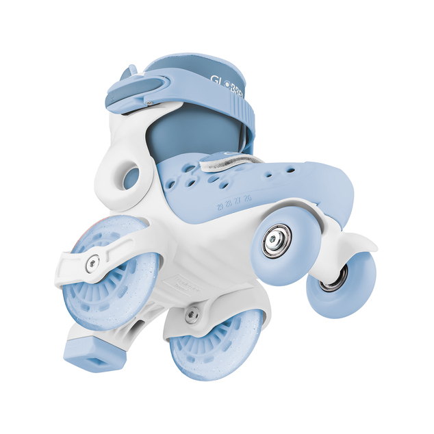 Globber Detské korčule GO QUAD Size: 26- 29 Ash Blue