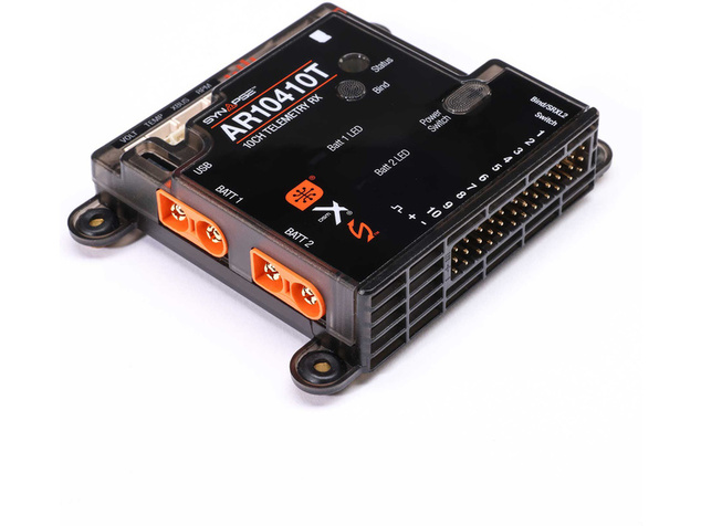 Spektrum přijímač AR10410T 10CH PowerSafe s telemetriou