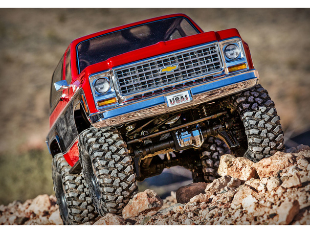 Traxxas TRX-4 Chevrolet K5 Blazer 1979 1:10 RTR čierna
