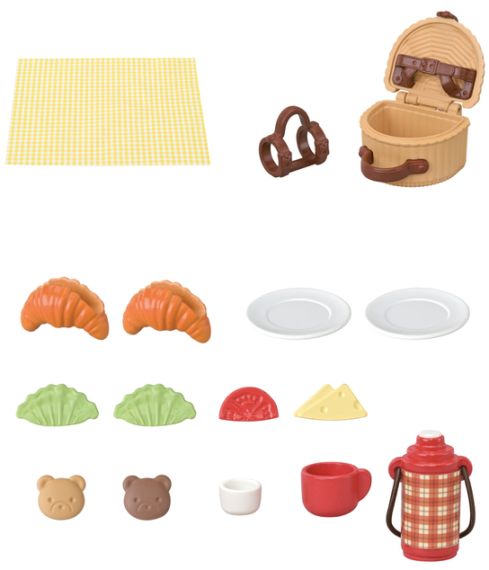 Sylvanian Families Piškotni medvedki sestra in brat na pikniku