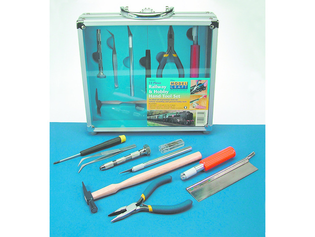 Attrezzi per modellismo ferroviario (set da 13 pz.)