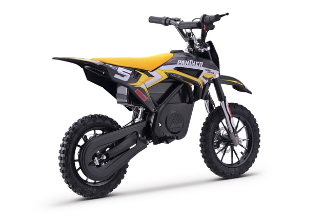 Motocross Eléctrico para niños Beneo Motors Panther amarillo - 550W