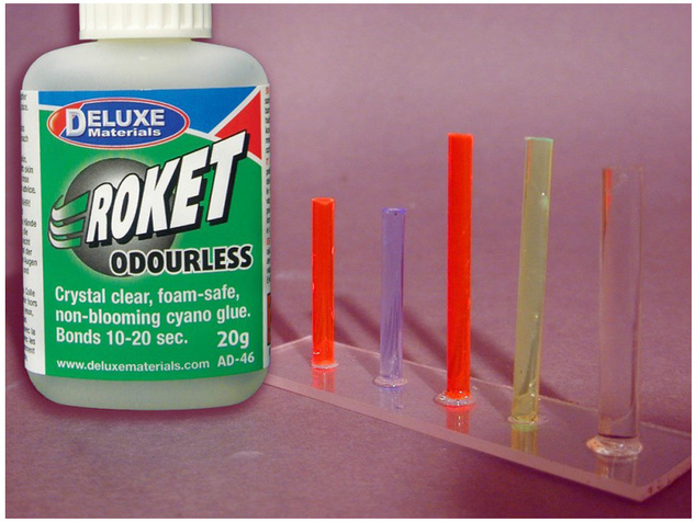 Roket Odourless vteřinové lepidlo foam-safe 20g