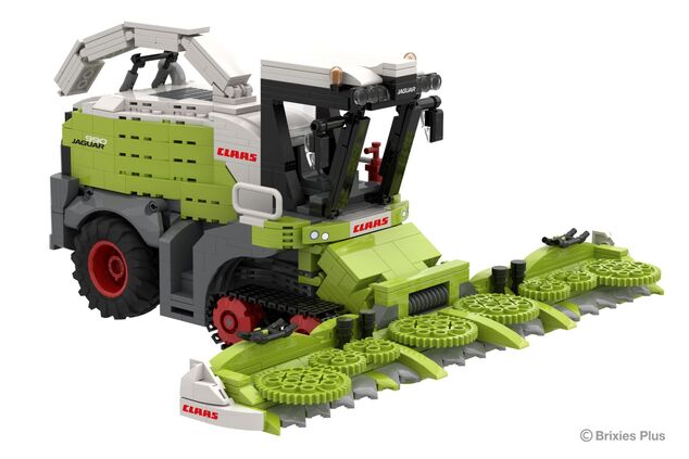 BRIXIES Plus 222.733 CLAAS JAGUAR 990 TERRA TRAC - zberacia rezačka, 973 k