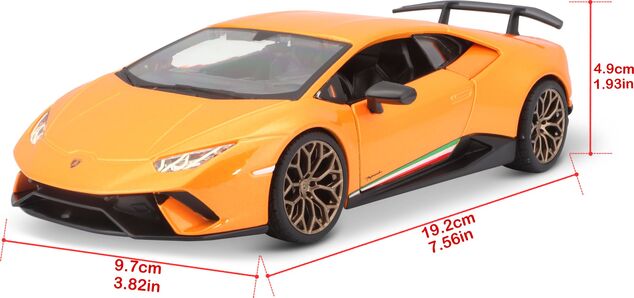 Bburago 1:24 Plus Lamborghini Huracan Performance Orange