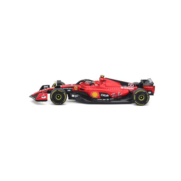 Bburago 1:43 Formula F1 Ferrari Scuderia SF-24 (2024) nr.55 Carlos Sainz  - with driver